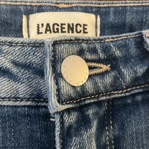 High Rise L"Agnece Jeans sz 26 Boot Cut
